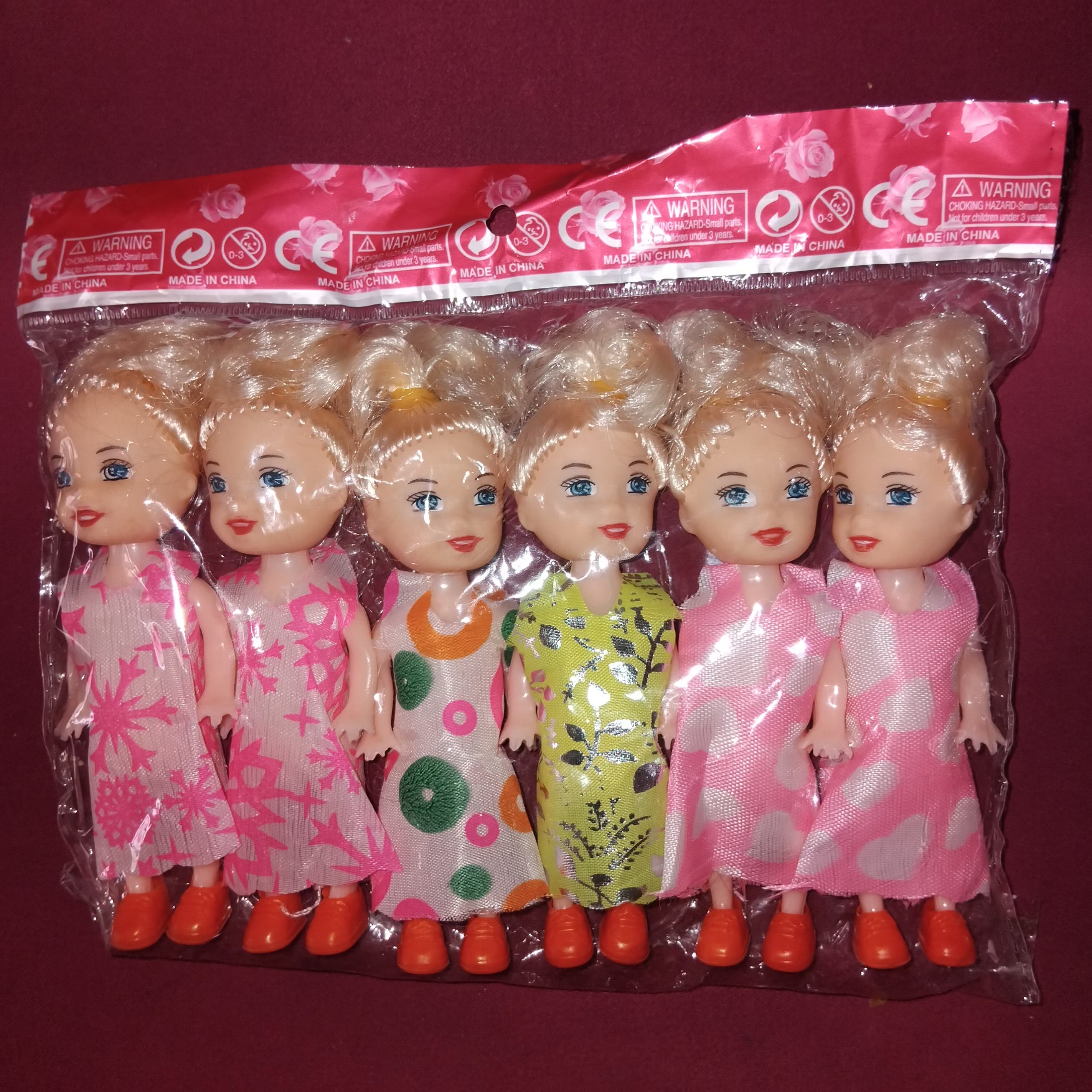 عروسک کوچک 6عددی