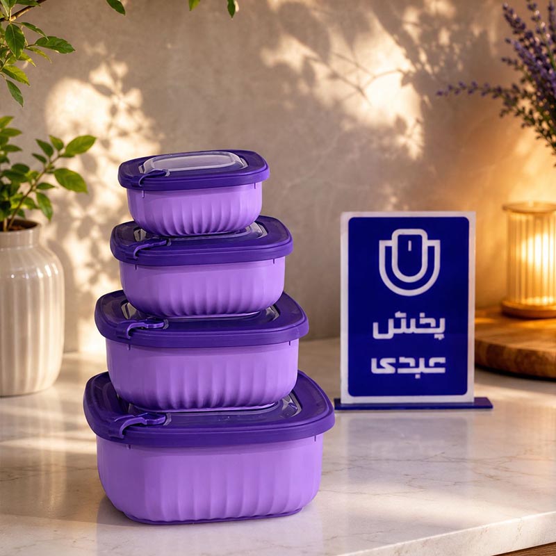سرویس 8 پارچه مربع Anyxia کد 152
