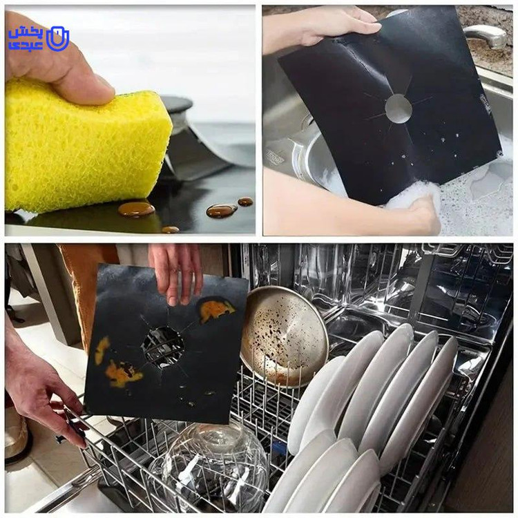 روکش محافظ اجاق گاز نسوز بسته 10 عددی