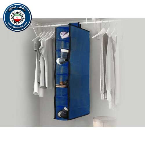 آویز نظم دهنده کمد 8 طبقه 120009