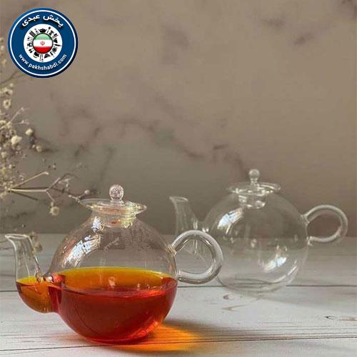 قوری زعفران تمام پیرکس