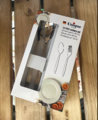 6 دست قاشق و چنگال یونیک درجه یک