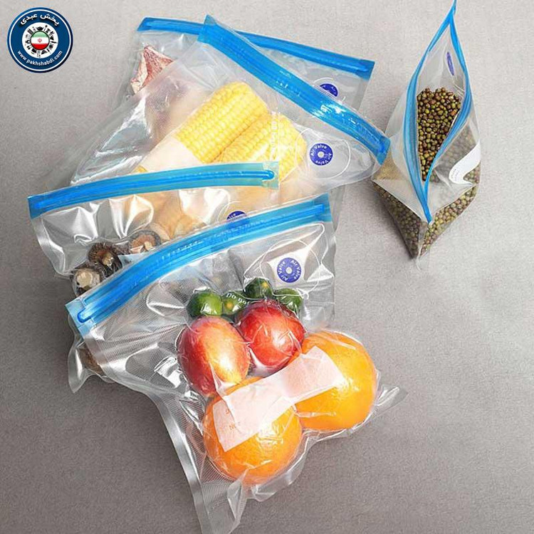 کیسه زیپدار میوه و سبزیجات 25×28 سانتی متر