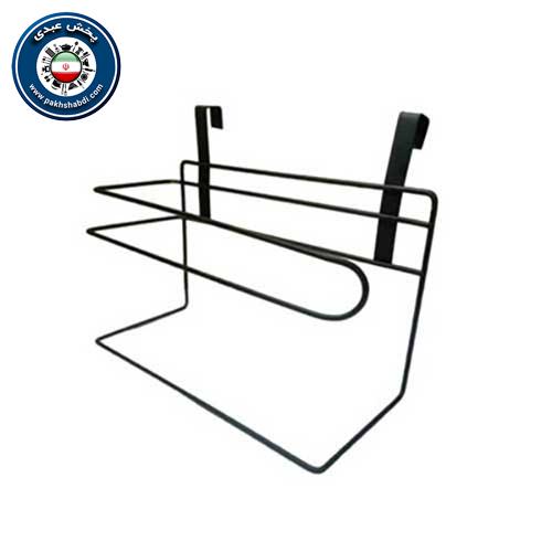 آویز حوله کابینتی دو طبقه خوش