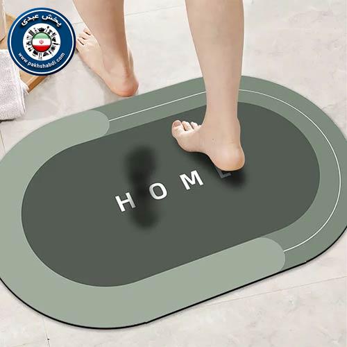 پادری سیلیکونی حمام و دستشویی بیضی