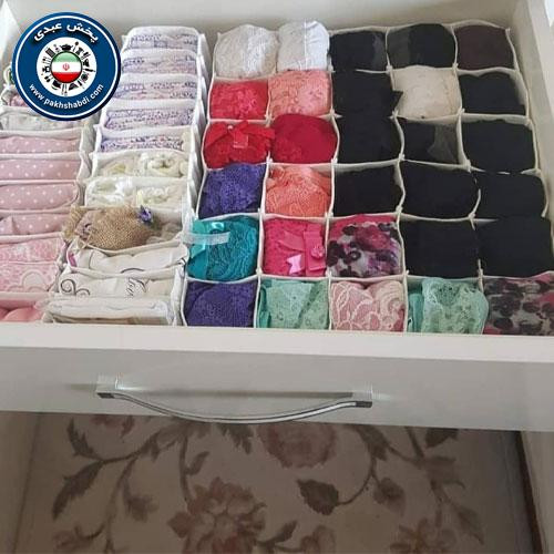 نظم دهنده کشو و کمد پارچه ای 30 خانه