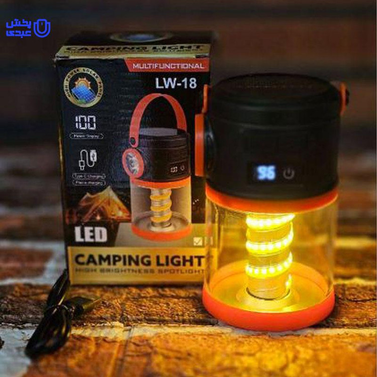 چراغ کمپی طرح فانوس سیار LW-18