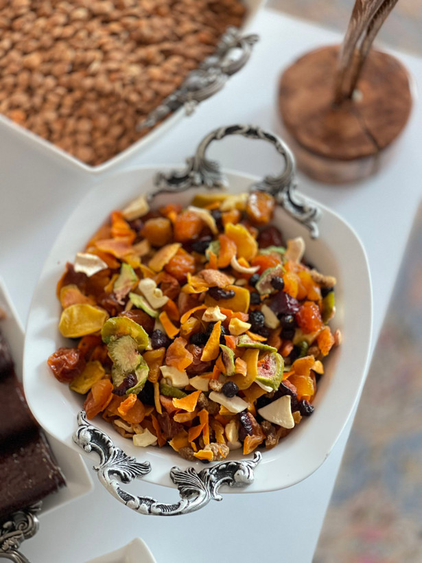آجیل میوه خشک