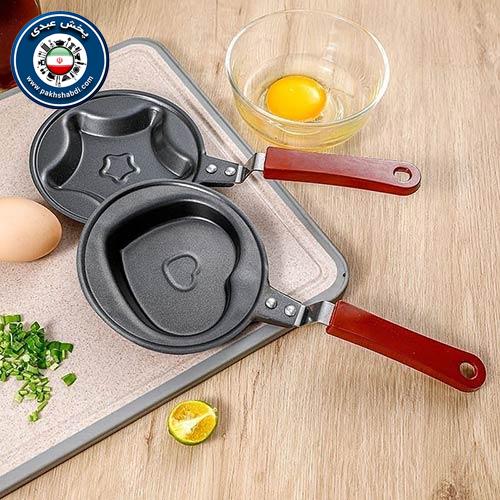 ماهیتابه کودک تفلون طرح سیب و ستاره